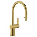Moen Brushed Gold One-Handle Pulldown Kitchen Faucet 7622EVBG